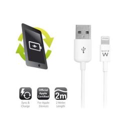 CABLE USB EWENT LIGHTNING- USB-A 2.0M BLANCO Precio: 13.50000025. SKU: B13DYSL985