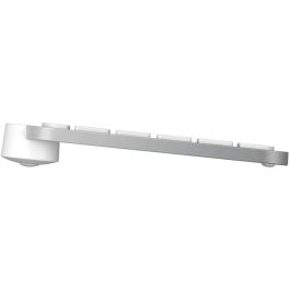 Logitech MX Keys S for Mac Teclado Inalámbrico Bluetooth QWERTY Retroiluminado Blanco