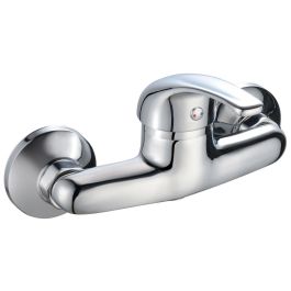 Edouard Rousseau EDR3047404052874 Mezclador de ducha Cardiff, diseño compacto, instalación mural estándar, cromo