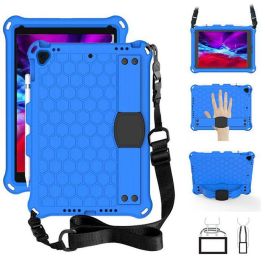 eSTUFF Funda Protectora HONEYCOMB EVA Antigolpes para Apple iPad Air 10.5, iPad Pro 10.5, iPad 10.2 con Asa, Soporte y Correa de Hombro, Azul Precio: 37.50000056. SKU: B17AB6BRQ9