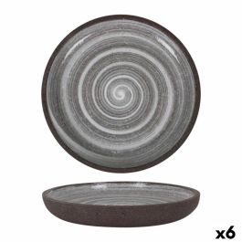 Plato Llano Krakatoa Ø 20 cm (6 Unidades) Plato Llano Krakatoa Ø 20 cm (6 Unidades)