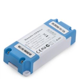 Driver LED Regulable 0-10V 12W DC 30-56V 300mA AC 100-277V Clase II para Plafones, Placas y Downlights GR-DRDIM0-10V-12W Precio: 9.5000004. SKU: B1CGAN6EJ7