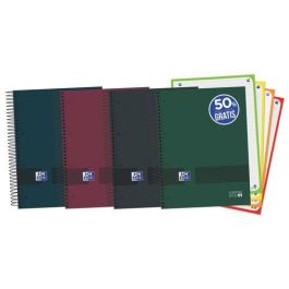 Bloc Oxford School Eu.Book 5 Oxford&You Micro.Tapa Extra A5+ 120H Cuadric.5X5 90G Surtido (Col.Neutros) (Set de 5) Precio: 26.49999946. SKU: B1DH4NQYMM