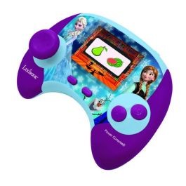 Lexibook JCG100DPi1 Consola educativa bilingüe francés/inglés con pantalla LCD de 2,8 pulgadas temática Frozen, Morada