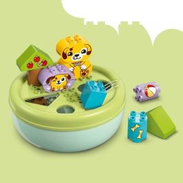 LEGO Duplo 10441 Clasificador de Formas: Casa Perritos - Juguete Educativo Bebés +18 meses, Desarrolla Motricidad Fina, 17 Piezas