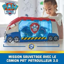 Spin Master 6069338 Patrulla Canina Patroller Launch y Rescue, Juego de 56 cm con Ryder y ATV, para 6 vehículos, sonidos