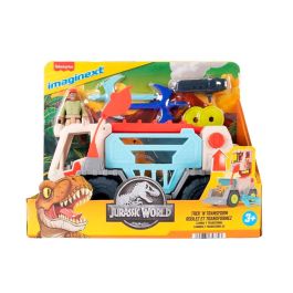 Imaginext JKF46 Vehículo Rescate Jurassic World Trek 'n Transform Juguete +3 Años