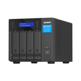QNAP TVS-H474 NAS Torre Ethernet Negro 8GB RAM Intel G7400