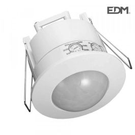 Edm Detector de movimiento empotrable 360°, distancia detección 6m, potencia max. 1200w, Ø7,5cm Precio: 8.59000054. SKU: B13M68FFV3