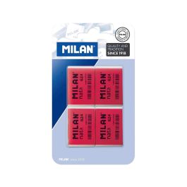 Goma De Borrar Milan Nata 624 Blister De 4 Unidades