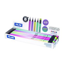 Milan Lápices de Grafito HB Sunset Madera Negra de Tilo con Goma de Borrar, Colores Surtidos (Amarillo, Lila, Rosa, Verde) Milan Lápices de Grafito HB Sunset Madera Negra de Tilo con Goma de Borrar, Colores Surtidos (Amarillo, Lila, Rosa, Verde) Precio: 12.50000059. SKU: S8422239