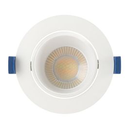Foco Downlight LED Orientable Empotrable 8W 750Lm CCT 3000-6500ºK Regulable 60º IP20 [SE-SCL309B-8W-W-CCT]