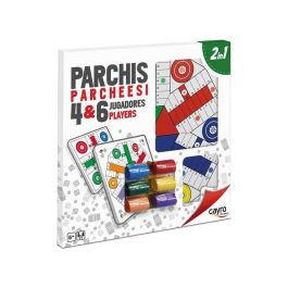 Cayro Tabla Parchís 4 y 6 Madera con Accesorios 40x40 cm Precio: 14.3264. SKU: B14JGNJLHA