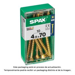 Spax Tornillo Madera Cabeza Plana Yellox 4081020450701 10 Unidades 4,5x70mm Precio: 3.50000002. SKU: S7913919