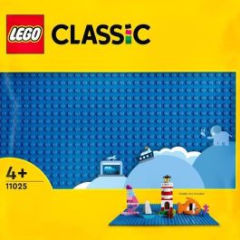 LEGO 11025 Classic The Blue Building Plate 32x32, Base Base para construir, ensamblar y exhibir