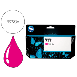 HP Designjet T920/T1500 Nº727 Cartucho Magenta Alta 130ml Precio: 109.69000053. SKU: S8409459