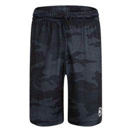 Pantalón Corto Deportivo Converse Jungle Camo AOP Mesh Gris