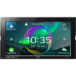 JVC KW-M875DBW 2 DIN Autorradio 180W Pantalla Táctil 6.8" WiFi Bluetooth Compatible Android Auto Apple CarPlay