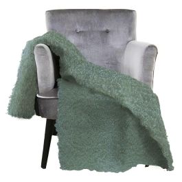 Manta Sofa Urban DKD Home Decor Verde 170 x 130 cm (2 Unidades) Manta Sofa Urban DKD Home Decor Verde 170 x 130 cm (2 Unidades)