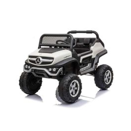 Coche mercedes unimog bateria 12v mini 108 x 68 x 88cm runruntoys