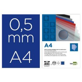 Tapa Encuadernacion Liderpapel Polipropileno A4 0.5 mm Azul Opaco Paquete De 100 Unidades Precio: 28.49999999. SKU: B13D2FCMAZ