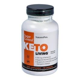 NATURES PLUS Keto Living Sugar Control, 90 Cápsulas con Berberina para Dieta Keto y Glucemia Precio: 41.5000003. SKU: B1325T96QY