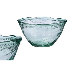 Giftdecor Centro de Vidrio Bol Transparente 26x12.5x26 cm (6 Unidades) Precio: 27.50000033. SKU: B182F93R32