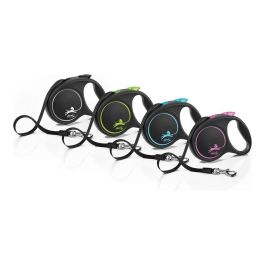 Flexi Black Design S Correa de Cinta 5M Verde con Carcasa Negra Flexi Black Design S Correa de Cinta 5M Verde con Carcasa Negra