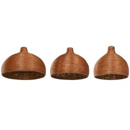 Pantalla de Lámpara Home ESPRIT Marrón oscuro 70 x 70 x 50 cm (3 Piezas) Precio: 146.95000001. SKU: B13K3QESJH