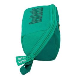 Bolso Escolar Portatodo Safta Cuadrado Grande Resistente Al Agua Real Betis 100x200x100 mm