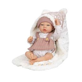Muñeca reborn sandra con manta 40 cm.cuerpo blando Muñeca reborn sandra con manta 40 cm.cuerpo blando