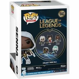 Funko Pop Games Vinyl: League of Legends - Senna, Centinela de la Luz, Figura de 9.4 cm