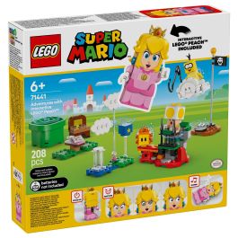 Lego Super Mario 71441 Las Aventuras de Peach Juguete Interactivo