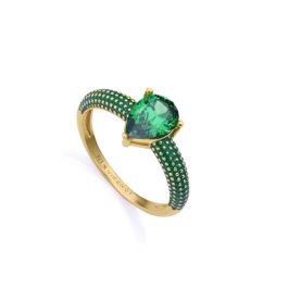 Anillo Mujer Viceroy 15122A018-32 Dorado Verde 18 Anillo Mujer Viceroy 15122A018-32 Dorado Verde 18