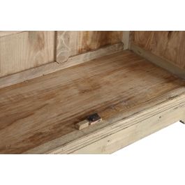 DKD Home Decor India 1c24 Vitrina Madera Reciclada Natural 130 x 55 x 209 cm