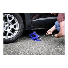 Michelin Gato de Diamante 1.5T, Altura de Elevación 115-390 mm, Patas Extra Anchas para Estabilidad, Suela de Goma Protectora