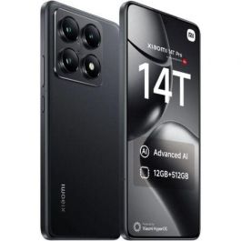 Smartphone Xiaomi 14T Pro 12GB/ 256GB/ 6.67"/ 5G/ Negro Titanio Smartphone Xiaomi 14T Pro 12GB/ 256GB/ 6.67"/ 5G/ Negro Titanio