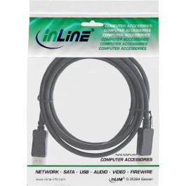 INLINE DisplayPort 1.4 Kabel 8K4K schwarz vergoldete Kontakte 5m