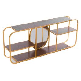 DKD Home Decor Espejo Dorado Marron con Estantería 18 x 40 x 100 cm Precio: 85.99000036. SKU: S3029556
