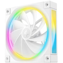 DeepCool FL12R WH-3 IN 1 Ventilador 120mm Triple-Pack Blanco para PC, Compatible PWM, Rodamiento FDB, Iluminación LED