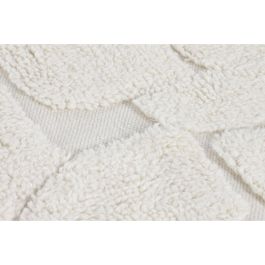 DKD Home Decor Alfombra Crudo Lana Algodón con Relieve 160 x 230 cm
