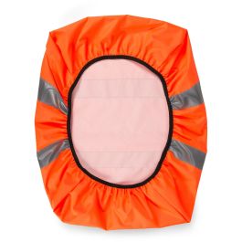 DICOTA HI-VIS Mochila de Senderismo 25L Naranja, 15.6", A Prueba de Agua, Compartimento Portátil, Elementos Reflectantes