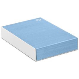 Seagate One Touch 5TB Disco Duro Externo HDD con Protección por Contraseña Azul Claro