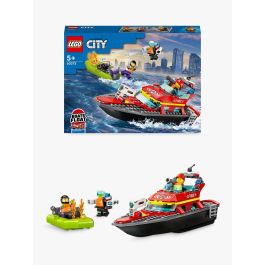 LEGO Lancha de Rescate de Bomberos 60373 City Juego de Construcción