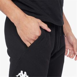 Pantalón Largo Deportivo Kappa Karbo Negro Hombre
