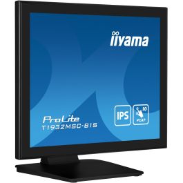 IIYAMA T1932MSC-B1S Monitor Táctil 19" IPS Full HD, HDMI+DP+VGA, USB Táctil, Altavoces Integrados, Negro