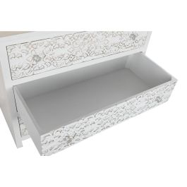 Cajonera Indio DKD Home Decor Blanco 50 x 80 x 100 cm Cajonera Indio DKD Home Decor Blanco 50 x 80 x 100 cm