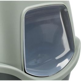 TRIXIE Caja de arena Vico - Tapa - Reciclado - 40 × 40 × 56 cm - Antracita y gris verdoso TRIXIE Caja de arena Vico - Tapa - Reciclado - 40 × 40 × 56 cm - Antracita y gris verdoso