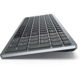 Dell Kb740 Teclado Inalámbrico RF + Bluetooth Qwerty Nórdico Gris, Negro