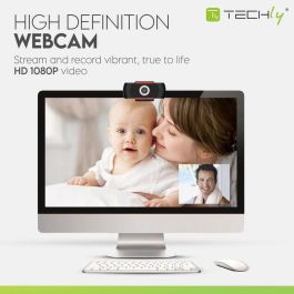 Techly CMOS, 1920x1080, 25 fps, USB 2.0, 75x25x35 mm Techly CMOS, 1920x1080, 25 fps, USB 2.0, 75x25x35 mm